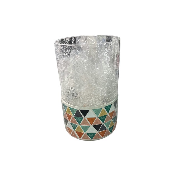 Yankee Candle 1357980 Mosaic Crackle Large Jar Candle Holder - Picture 2 of 2